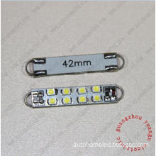 42mm Festoon C5w 8SMD 1210 with Visor Hook Car Light